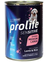 Prolife Sensitive Puppy Medium Large Dog Lamb With Rice 400G