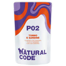 Natural Code P02 Tuna and Sardines Pouch 70g