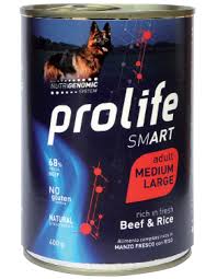 Prolife Smart Adult Medium Large Dog Beef With Rice 400G
