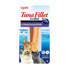 Ciao Tuna Fillet Grilled in Shrimp Flavoured Broth 15g