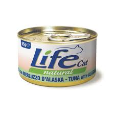 Lifecat Natural Tuna With Alaska Pollock 85G