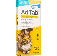 ELANCO AD TABLETS FLEA 2'-8,0 KG CATS