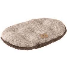 Ferplast Relax Cushion 55X40CM brown/White With Fur