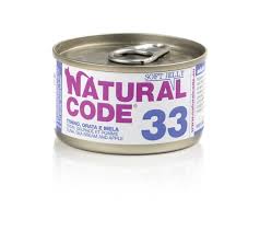 Natural Code 33 Tuna, Sea Bream and Apple Soft Jelly 85g