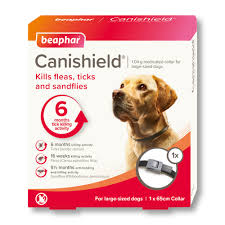 BEAPHAR CANISHIELD FLEA, TICK, SANDFLY PREVENTION COLLAR FOR LARGE DOGS 65CM