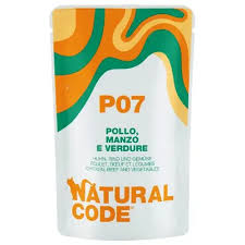 Natural Code P07 Chicken with Beef and Vegetables Pouch 70g