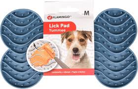 Flamingo Yummee Lick Pad Medium Blue