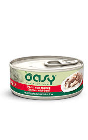 Oasy Wet Cat Ntl Chicken With Beef 150G
