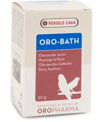 VERSELE-LAGA ORO-BATH SHINY FEATHERS SPECIAL BATHSALT FOR TROPICAL BIRDS - 50G