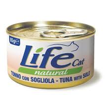 Lifecat Natural Tuna With Sole 85G 000212