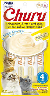 CIAO Churu Cheese and Beef Recipe x4