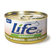 Lifecat Natural Chicken Fillets With Lobster 85G