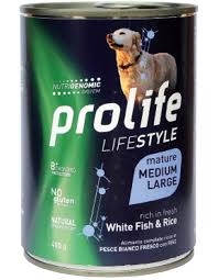 Prolife Lifestyle Mature Medium Large Dog Whitefish With Rice 400G