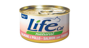 Lifecat Natural Salmon And Chicken 85G