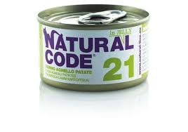 Natural Code 21 Tuna, Lamb and Potatoes Soft Jelly 85g
