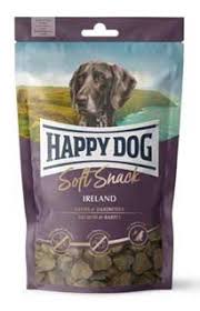 HAPPY DOG Soft Snack Treats Ireland Salmon and Rabbit