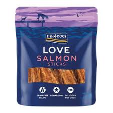 Fish4Dogs Love Salmon Sticks 85g