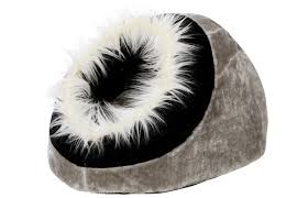 Flamingo Cuddle Cave 40X40X28CM Black-Grey