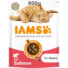 Iams Salmon Dry Food 800g