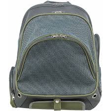 LYLA BACKPACK 34X22X42CM GREY/BLUE