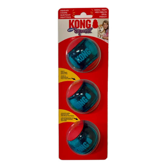 KONG Squeezz Action Ball Red Medium