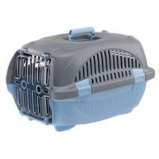 Ferplast Rider 10 Small Blue & Grey Transportation Carrier for Cats and Small Dogs