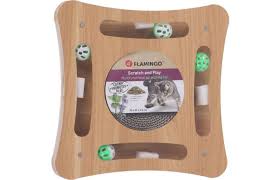 Flamingo Scratching Toy w/ Catnip