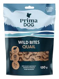 Prima Dog Wild Bites Quail 150g