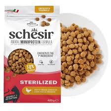 Schesir Animal Monoprotein Formula Sterilized Fresh Chicken 400g