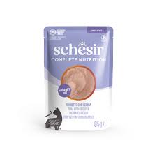 Schesir Complete Nutrition Tuna with Whitebait Mousse 85g