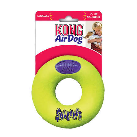 KONG Airdog Squeaker Donut Medium