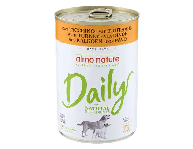 Almo Nature Daily w/ Turkey for Cats Wet Food 400g