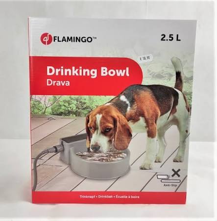 Flamingo Drinking Bowl Drava 2.5L