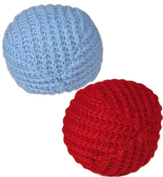 Trixie Soft Fabric Balls 2 pack