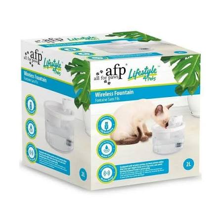 AFP Lifestyle 4 Pets Wireless Water Fountain 2L