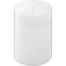Premium White Candle In Plastic Cup