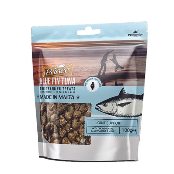 Prince Blue Fin Tuna Dog Training Treats Joint Support 100g