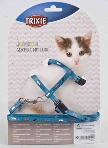 Trixie Junior Kitten Harness with Leash 21-33cm