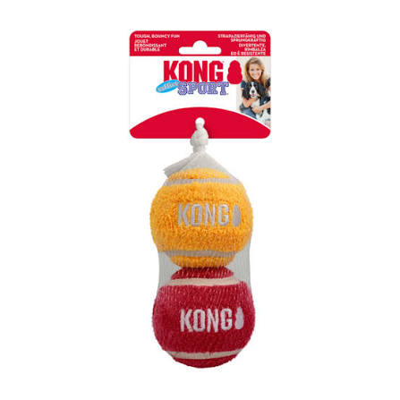 KONG Sport Softies Balls 2 pck Assorted Large