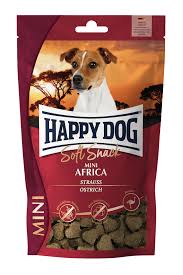 Happy Dog Soft Snack Africa Ostrich Treats 100g