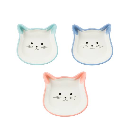 Trixie Ceramic Bowl Cat Face 12cm