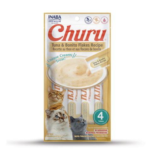 CIAO Churu Tuna & Bonito Flakes Recipe x4