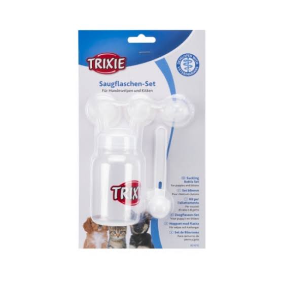 Trixie Suckling Bottle Set For Small Puppies and Other Baby Animals