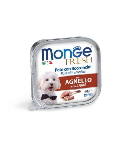 Monge Fresh Pate with Chunks with Lamb 100g