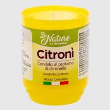 La Nature Moccolo Citroni Antisgocciolo alla Citronella