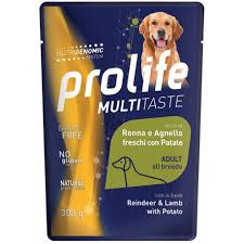 Prolife Multitaste Reindeer and Lamb with Potato 300g