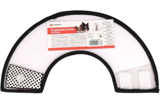 Flamingo Protection Cover Collar For Dogs 28cm