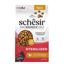 Schesir Animal Monoprotein Formula Sterilized Chicken 1.5kg