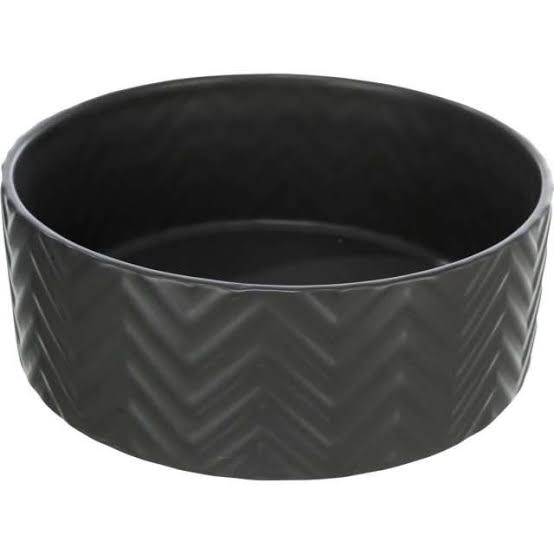 Trixie Ceramic Black Bowl 16cm