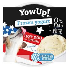 YowUp! Frozen Yogurt for Dogs w/ Hot Dog and Cheese 110g